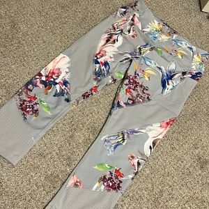 Floral leggings
